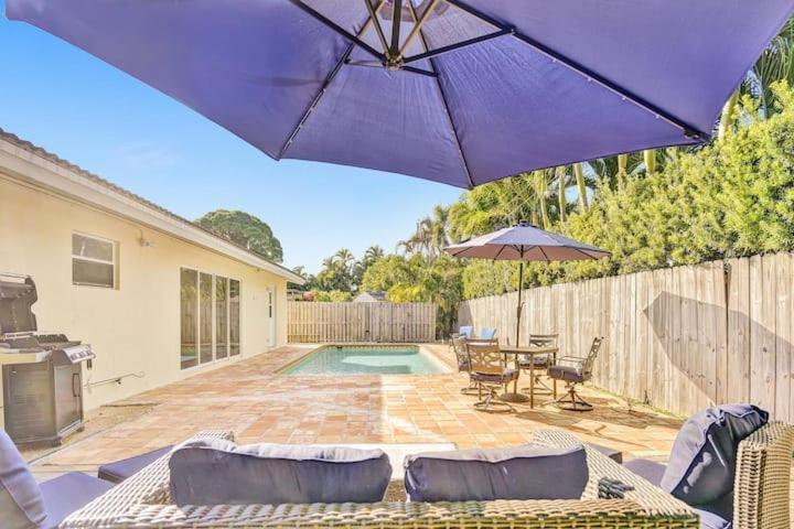 Beautiful 4 Bedrooms/Pool/Walk To Beach Deerfield Beach Exterior foto