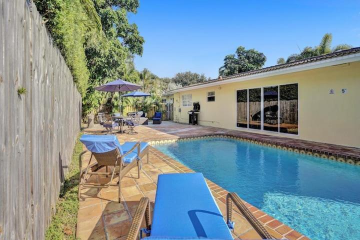 Beautiful 4 Bedrooms/Pool/Walk To Beach Deerfield Beach Exterior foto