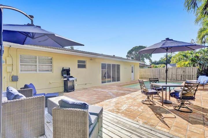 Beautiful 4 Bedrooms/Pool/Walk To Beach Deerfield Beach Exterior foto